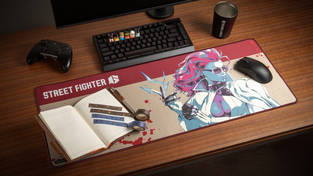 デスクマット使用イメージ